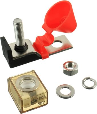 MRBF 터미널 퓨즈 홀더 M8 터미널 스드 300A 58V DC