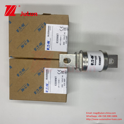 BUSSMANN 630MMT 690V 630A 세라믹 구리 쌍둥이 평면판 볼트 타입 자동차 피우터 BY BUSSMANN