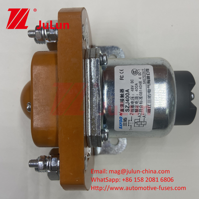 DC 접촉기 MZJ-50A 볼도저 벽돌 공장 높은 전류 낮은 전압 CE FCC