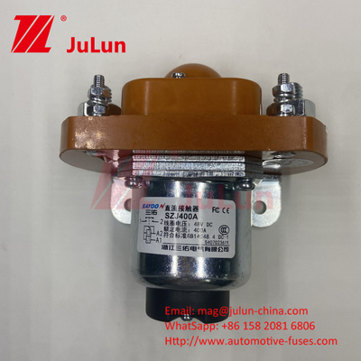 DC 접촉기 SZJ50A-D SZJ50A MZJ-50A 모터 12V 24V 60V 72V
