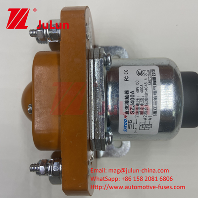 DC 컨택터 밀폐 릴레 코일 등급 전압: DC12~80V 24V 36V 48V 72V