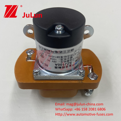 DC 접촉 모터 정상 폐쇄 낮은 전압 MZJ-600A SZJ600A 우체 및 통신 12V 24V 36V 48V