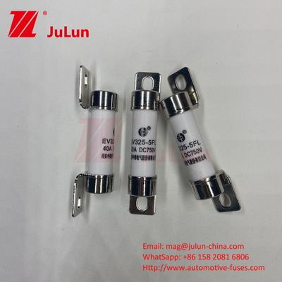 EV325 5FLL DC750V 10A 15A 20A Ex10A-100A EV 충전 피우스와 세라믹 및 외부 파이프