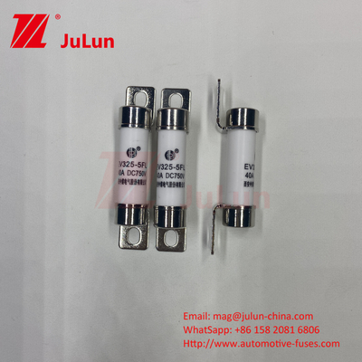 EV325 5FLL DC750V 10A 15A 20A Ex10A-100A EV 충전 피우스와 세라믹 및 외부 파이프