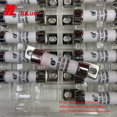 750VDC 에너지 저장장치 10A 25A 30A 50A EV FUS 자동차 세라믹 구리 전기 차량 안전장치 에너지 저장장치 DC750V