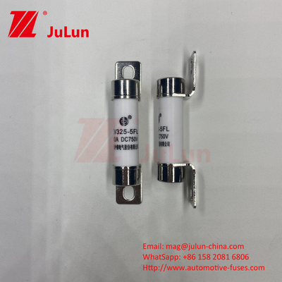 10A-50A 세라믹 볼트 장착 자동차 안전기 20KA 분쇄 용량 GB/T31465 30A 40A 50A 750VDC 14*51mm EV325