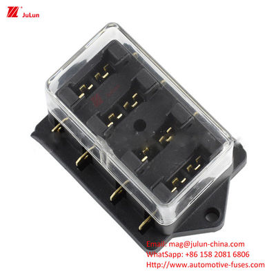 Eu UL 단일/동극 30A-500A 나일론 하우징 퓨즈 홀더 자동차 전자 회로 보호