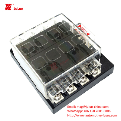 EU UL 표준 자동차 회로 차단기 볼트 피지 홀더 32V 30A-500A 나일론 하우징