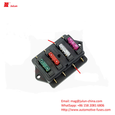 자동차 부품 전자 회로 보호 터미널 전류 32V30A-500A 자동차 피우스 홀더 구리 접촉 30A-500A