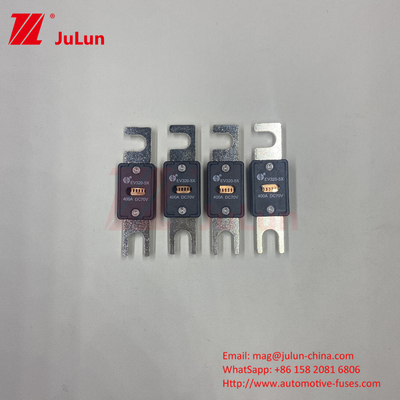 SINOFUSE 볼트 M8 EV320-5X-100A 자동차 충격 저항 세라믹 구리 은화 쿼츠 모래 파이프