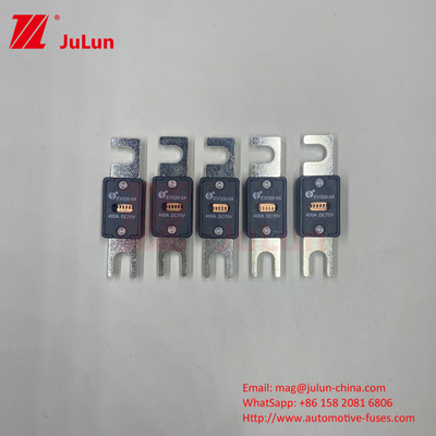 SINOFUSE 볼트 M8 EV320-5X-100A 자동차 충격 저항 세라믹 구리 은화 쿼츠 모래 파이프