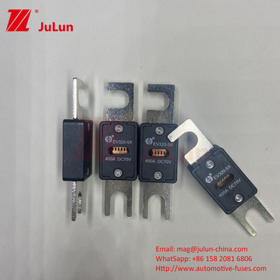 EV320-5X-450A-N 70VDC M6 M8 휴대용 EV 안전기 자동차 파워트레인 및 전기 시스템에 대한 ISO8820-5 표준을 충족