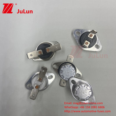 KSD301 라미네이터 비메탈 스냅 디스크 온도 조절기 자동 재설정 KSD301 열 보호기