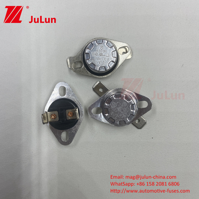 KSD301 KSD302 KSDC스텀 바이메탈 열계통, AC 125V 250V 등급 열 디스크 스위치