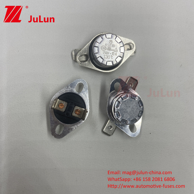 KSD301 / KSD302 온도 조절기 정상 닫힌 점프 스위치 바람 온도 Bimetal 스냅 액션 온도 조절기 KSD301 Bimetal Therma