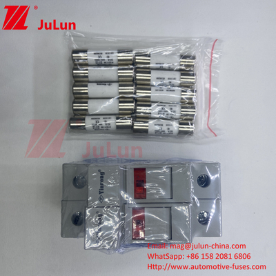 1000VDC 태양 퓨즈 세라믹 30kA 10x38mm 낮은 가격 10x85mm PV 태양 세라믹 DC 퓨즈 링크 1500vdc PV 퓨즈 Fa