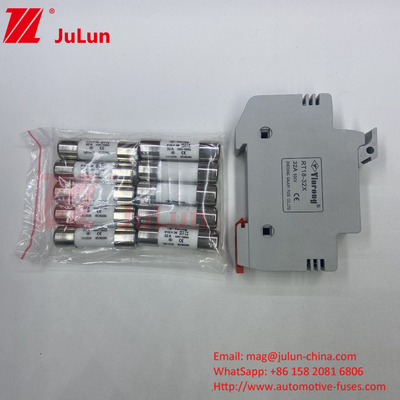 태양광 인버터용 세라믹 태양광 PV 피우스 1000DC 1500DC 32a 40a 50Amp 태양광 PV DC 전기 피우스 홀더 14