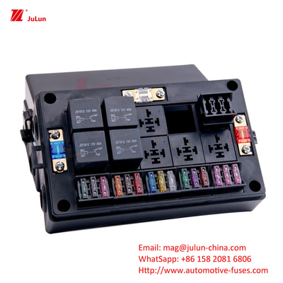 30A-500A 전류에 적합한 자동차 피지 홀더, CE/ASTA 인증 자동차 회로 차단기 볼트 피지 홀더 32V