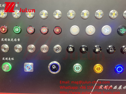 16mm 반지 조명 순간 LED IP67 12mm/16mm/19mm/22mm/LA38/XB2 금속 스위치 버튼 누르기 버튼 금속 누르기 엉덩이