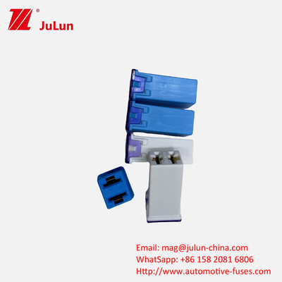 58V OEM 등급 EV 블레이드 Jcase 20 25 30 40 50 60Amp 오토 퓨즈 링크 퀘어 퓨즈 FLF-N PEC SBFC-LPJ 리틀 퓨즈 0895 로