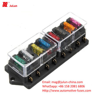 자동차 회로 보호 부품 32V 구리 접촉 30A-500A 등급 볼트 안전 장치