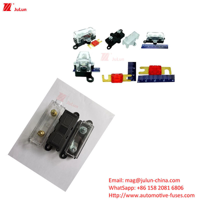 EU UL 자동차 부품 ANS/MIDI 자동차 전자 회로 보호용 30A-500A 보유 전류와 함께 작은 좋은 피지 홀더
