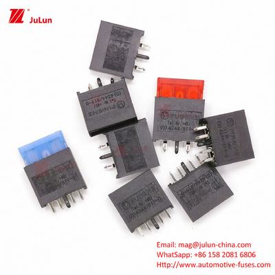 ANS / MIDI 오토바이 수동 재설정 서킷 브레이커 EU UL 32V 30A-500A 구리 자동차 피지 홀더