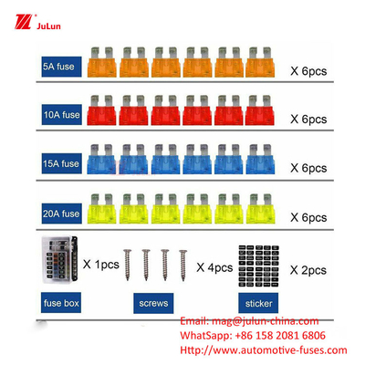 Eu UL 32V 30A-500A 구리 접촉 전기 차량 수동 재설정 회로 차단기 플라스틱 가구 플라스틱 / 나일론