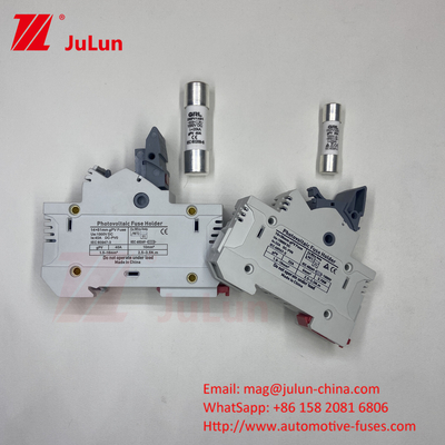 태양 광 조화 퓨즈 광 조화 퓨즈 홀더 30 Amp Rt18-32 10x38 피우스 베이스 열 피우스 16a 220v 10*85mm