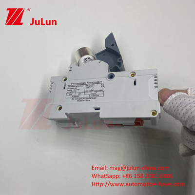 14x51mm Din Rail Solar Fuse Holder / Solar Pv Fuse Holder와 함께 태양 광 발전 인버터
