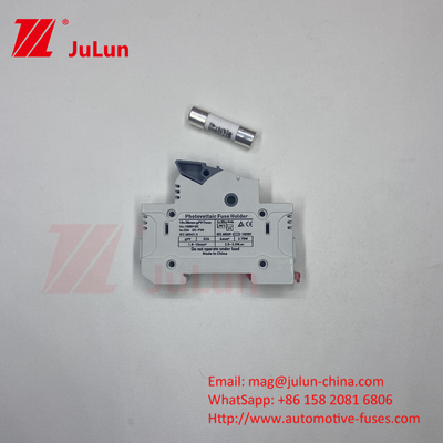 14x51mm Din Rail Solar Fuse Holder / Solar Pv Fuse Holder와 함께 태양 광 발전 인버터
