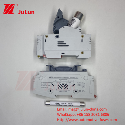 판매 MEZEEN 1P 10x38mm PV DC 1000V 32A 태양 시스템 보호용 피우스와 피우스 홀더 OEM 사용 가능