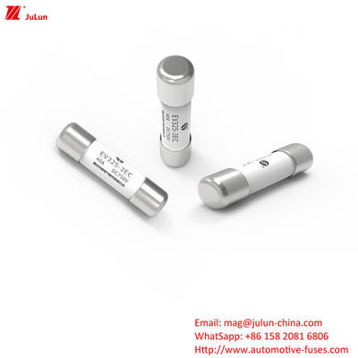 중형 퓨즈 15A-50A 중형 퓨즈 볼트 스크루 EV325-3EC DC750V 20KA 등급 전류를 나타내는 플래그