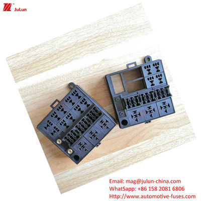 자동차 외부 차원 피지 박스 32V 등급 구리 접촉 자동차 피지 홀더 EU UL 표준