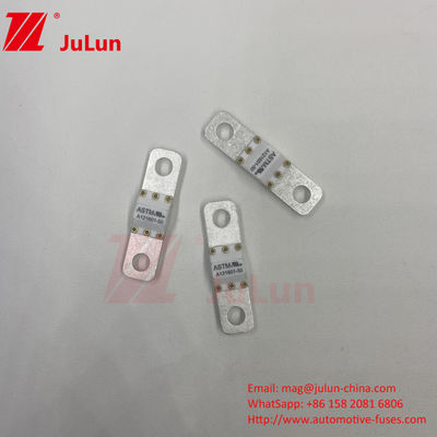 ASTM A121601-80A 125VDC EV 고속 충전기 / 전기 차량 고속 충전 중기 융합 볼트 스크루 터미널 퓨즈