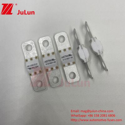 ASTM A121601-80A 125VDC EV 고속 충전기 / 전기 차량 고속 충전 중기 융합 볼트 스크루 터미널 퓨즈
