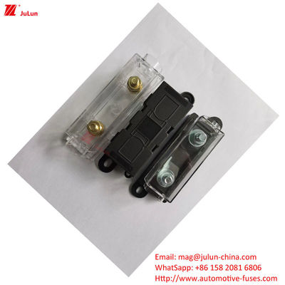 32V DIN 트랙 피지 홀더 30A-500A EU UL 표준 구리 접촉 플라스틱 하우징 볼트 피지 홀더