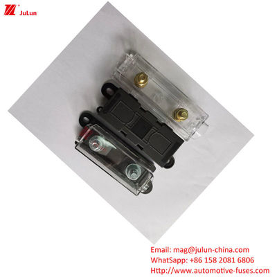 32V DIN 트랙 피지 홀더 30A-500A EU UL 표준 구리 접촉 플라스틱 하우징 볼트 피지 홀더