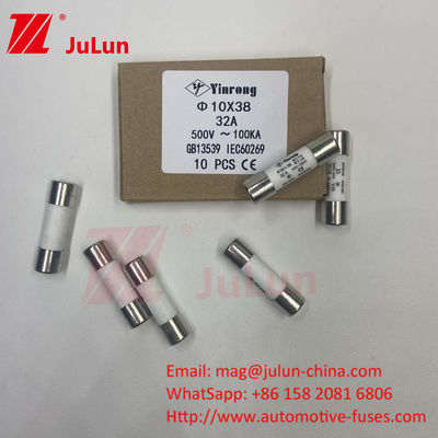 2A AC220V / AC380V / AC500V / AC690V / AC800V 태양 전지 시스템 태양 전지 보호용 열 퓨즈
