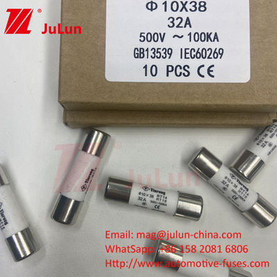 5A AC380V AC800VAC 세라믹 딘 레일 태양 퓨즈 홀더 고전압 태양 퓨즈