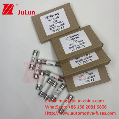 32A 10*38mm 15A 690VDC 1000VDC 패널 마운트 튼튼한 PV 스트링 보호를 위한 태양 광 피질