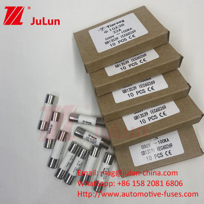 32A 10*38mm 15A 690VDC 1000VDC 패널 마운트 튼튼한 PV 스트링 보호를 위한 태양 광 피질