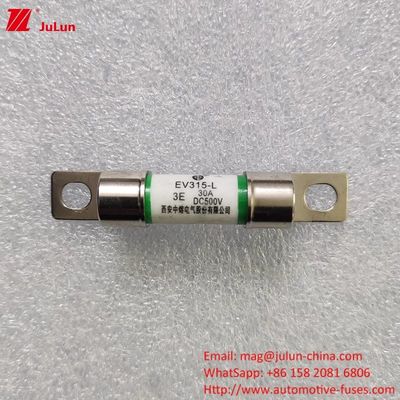 EV315 DC500V 20KA 분쇄 용량 원형 튜브 볼트 스크루 자동차 안전 장치