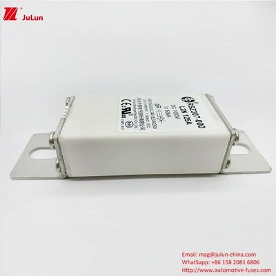 DC1000V 중형 퓨징 전기 차량 피지 25KA 파기 용량