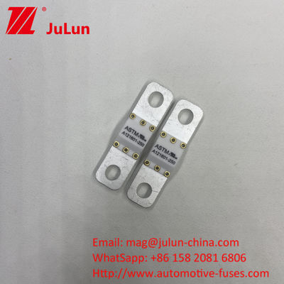A121601-250A A121601-200A 높은 전류 EV 에너지 저장 배터리용 ASTM 구리 자동차 블레이드 퓨즈