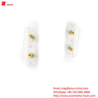 30A-100A 구리 접촉 플라스틱 자동차 피지 홀더 볼트 피지 적응력