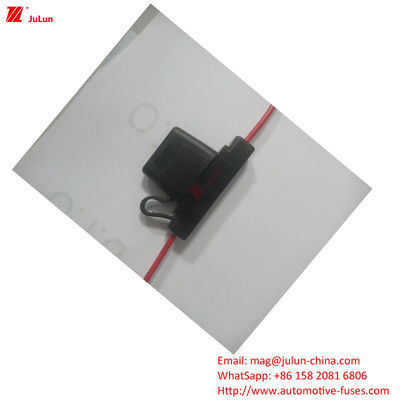 투명한 커버와 함께 난쟁이 물 저항 60Amp 자동차 피지 홀더