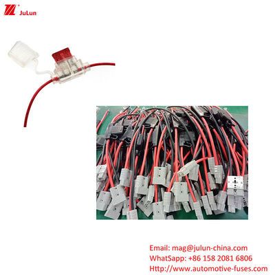 새로운 에너지 전기 차량 피지 홀더 / 자동차 해양 전자 회로 보호용 전류 유지 상자 30A-100A