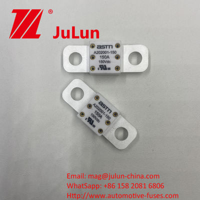 세라믹 자동차 퓨즈 A202001 200A 150VDC 단회로 보호용 작은 크기의 높은 전류 등급