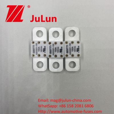 세라믹 자동차 퓨즈 A202001 200A 150VDC 단회로 보호용 작은 크기의 높은 전류 등급